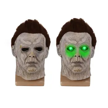 Halloween Michael Myers Maska Biedējošu Maska Galvassegas Cosplay Aksesuārus Dēmons Maska Galvassegas Piederumu