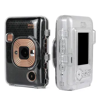 Retro Soft PU Ādas Fotokameras Soma Gadījumā Fujifilm Instax Mini Liplay Hibrīda Tērzēšanas Kamera Protctive Kabatas Gadījumā