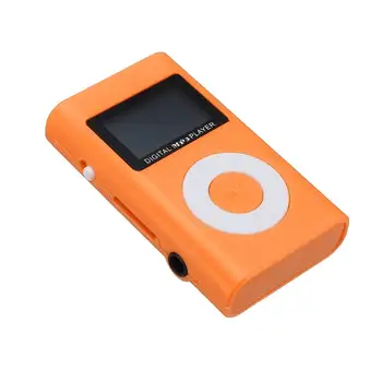 MP3 Atskaņotājs ar USB Klipu 32GB Mikrouzņēmumus SD Kartes Slots+Austiņu Tieši izveidotu Savienojumu Uzlāde, Oranža, Zila, Zaļa, Melna, Rozā 4 Stundas Spēlēt Reizes