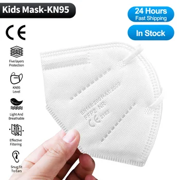 10-100gab FFP2 Mazulis Maskas KN95 Bērnu Maskas Atkārtoti Aizsargājošu Sejas Masku maskemasque 95% Filtrēšanas Mascarillas gp2 tapaboca