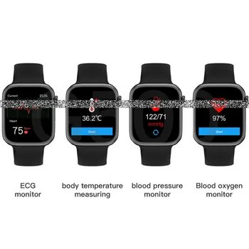 G500 Smart Skatīties GPS Tracker Bluetooth Zvanu Ķermeņa Temperatūra EKG Sirds ritma Monitors 2020. Gada Smartwatch PK Svb T500 W26 Smart Skatīties