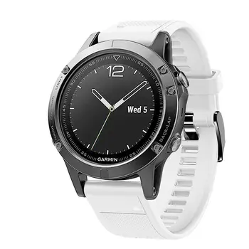 26MM Sporta Watchband Siksnu Garmin Fenix 6X 6 5 5X Plus 3 3HR GPS Watch Ātri Atbrīvot Silikona Easyfit Rokas Joslā Siksna 22MM