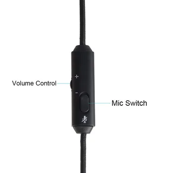 NUBWO N11 PS4 Austiņas casque Stereo Bass Spēļu Austiņas ar Mikrofonu Mic PC Gamer/Nintendo Switch/Jaunu Xbox viens/Tālruņa