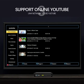 Vmade UHD 1080P DVB-S2 Satelīta TV Uztvērēju Atbalsts CS Bisskey Youtube M3U + USB WiFi Dongle Adapteri, Antenas Mini Set-Top Box
