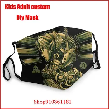 Ceļojums Drosmi Loz Zelda sejas maska mazgājams mutes maskas kokvilnas mutes maska ar dizaina smieklīgi masque de aizsardzības lavable