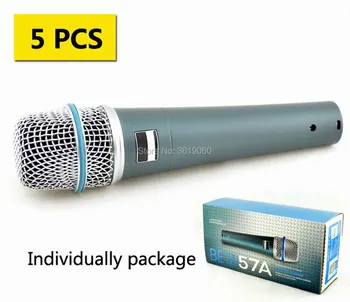 Bezmaksas piegāde, 5 gab atlaides, cena kopumā pārdošanas 57A BETA57 dinamisku cardioid bungu mūzikas mikrofons
