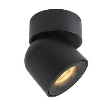 7W 9W Regulējams LED Downlight LED sienas uzstādīti prožektori vienkārša fona sienas lampas LED griestu lampas AC110V-240V