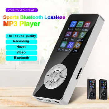 1.8 collu krāsu ekrāns Matēts materiālā ķermeņa Bluetooth, MP3 Atskaņotājs Multivides FM Radio Diktofons HIFI Sporta, Mūzikas Skaļruņi