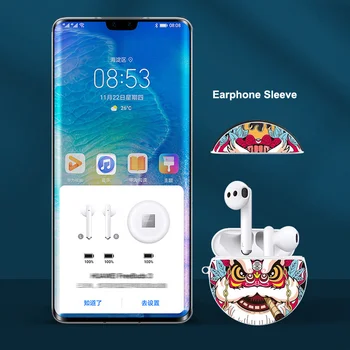 Bluetooth Hoofdtelefoon Vāks Huawei Freebuds 3 Austiņu Komplekts Soma Voor Freebuds3 Mīkstas Plastmasas Krāns, Krāsošana Beschermen Gadījumā