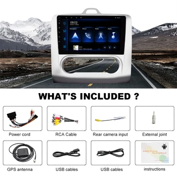 Camecho 2 din Android 9.1 Auto GPS Multimedia Player 9