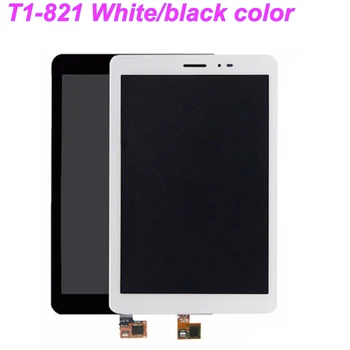 LCD Huawei MediaPad T1 8.0 Pro 4G T1-821L T1-821W T1-823L T1-821 S8-701 LCD Displejs, Touch Screen Panelis Digitizer Montāža