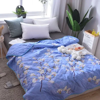 Jaunas Ielidošanas Lētu ceļojumu gultas Pārklājs Vasaras Sega Sega Mierinātājs, Gulta Segtu Quilting Mājas Tekstila Piemērota Pieaugušiem Bērniem