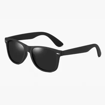 Modes Polarizētās Saulesbrilles, Vīriešu un Sieviešu Braukšanas Laka Punkti Melnu Rāmi Briļļu Vīriešu Saules Brilles UV400 Stariem, Saulesbrilles