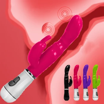 12 Ātrumu Seksa Rotaļlietas Sievietei Klitora Stimulators Trušu Vibrators G Vietas, Stimulējot Massager Pieaugušo Spēles Pāriem Seksa Produkta