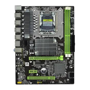 X58 Datoru Mātesplati, 1366-Pin DDR3 RECC Atmiņas Darbvirsmas Datoru Spēle, kas Pamatplatē, kas Atbalsta X5650 I7CPU Komplekts