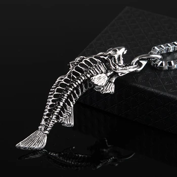 Auto Kulons Doties makšķerēt Rotājumi ķert zivis skelets Atpakaļskata Spoguļa Apdare Karājas, Automašīnu Dekoru, Aksesuāri, Dāvanas