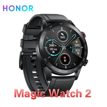 HUAWEI Honor Burvju Skatīties 2 Bluetooth 5.1 Asins Skābekļa sirdsdarbība Tālruņa Zvanu Ūdensizturīgs magicwatch 2 46mm/42mm smart skatīties
