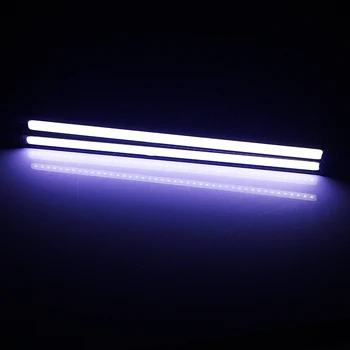 15.5 cm Super Spilgti Alumīnija Korpuss COB Auto DRL Dienas Gaitas lukturi Auto Stils LED Auto Piederumi Braukšanas Miglas Lukturi