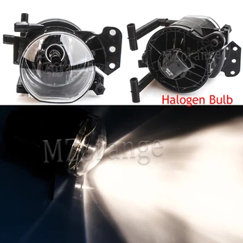 MIZIAUTO Halogēna, LED Spuldze Miglas lukturi BMW E60 E90 E63 E46 323i 325i 525i Montāža Automašīnas Priekšējie Miglas Gaismas Lampas Korpusā Objektīvs