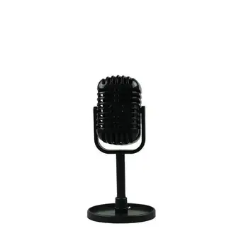 Classic Retro Dinamiskais Vokālais Mikrofons Vintage Stila Mic Universal Stand Saderīgu Dzīvā Performance, Karaoke Studio Ierakstu