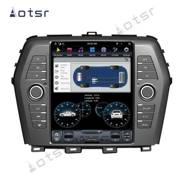 Pilnībā Touch Vertikāla Ekrāna Automašīnas Radio Atskaņotājs Nissan Maxima 2016 GPS PX6 tesla navigācijas galvas vienības Android 9.0 Auto Multimedia