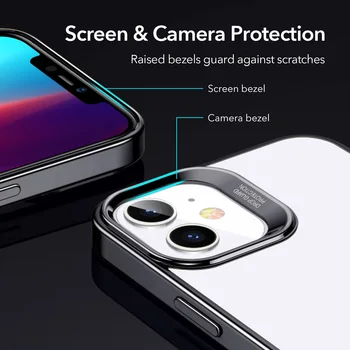 EAR Telefonu Gadījumā 2020. gadam iPhone 12 Pro Max Krāsas Rāmis Ultra Plānas Mīksta TPU Aizsardzības Gadījumā, iPhone 12 mini iPhone 12 Pro Max