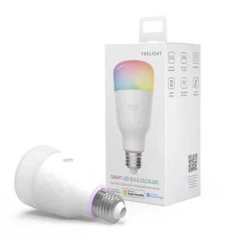 Pārbaudīt versiju, Yeelight Smart LED Spuldzes 1S RGB Krāsains E27 WIFI APP Tālvadības pults AR Apple homekit google palīgs