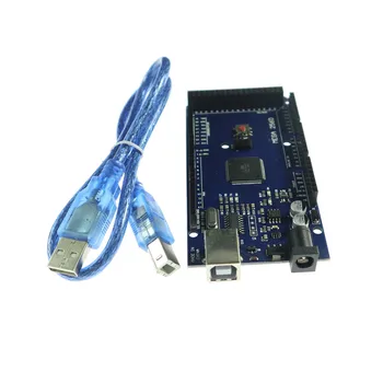 5gab/daudz KJ298 ATmega2560 R3 AVR USB kuģa Arduino 2560 MEGA2560 R3, izmantojot USB KABELI, CH340 chip