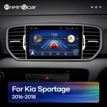 Prelingcar Par KIA Sportage 4 QL 2016-2018 gadiem Auto Radio Multimediju Video Atskaņotājs Navigācija GPS Android 10.0 sistēmas vadības paneli