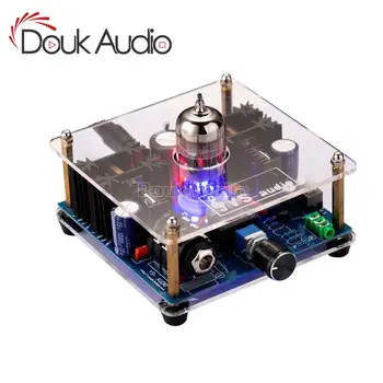Douk audio Mini 12AU7 Vakuuma Cauruļu Multi-Hibrīda Austiņu Pastiprinātājs ar Stereo Pre-Amp A Klases Pastiprinātājs