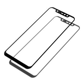 MOFI Paredzēti Xiaomi Pocophone F1 Ekrāna Aizsargs, Poco F1 Rūdīts Stikls Pilns Pārklājums AGC Cietība Aizsargs aizsargplēvi Triecienizturīgs