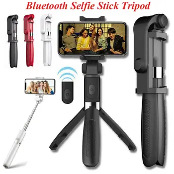 L01 Bezvadu Bluetooth Selfie Stick Slēdzis Tālvadības Pagarināt Statīva Tālruņa Turētājs