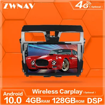 128GB Carplay Android Ekrāna Multivides Atskaņotājs Nissan Tenna 2013 GPS Navi Auto Audio Radio Mūzikas Stereo Galvas Vienības
