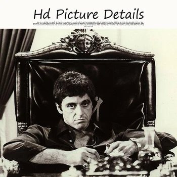 Al Pacino Rēta sejas Eļļas Glezna Sienas Mākslas Audekls Skandināvijas Plakāti un Izdrukas Mūsdienīga Sienas Māksla Attēlu Dzīvojamā Istaba