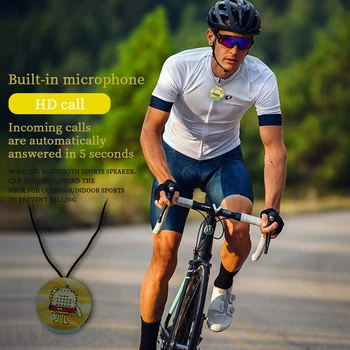 Jauns Noderīgu Bluetooth Skaļruni Bezvadu TWS Sporta Brīvroku sistēmas Jaudas Pastiprinātājs HD Zvanu ar Mic Mini Skaļu skaļruni Mobilais Tālrunis