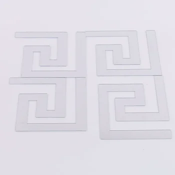 Karstā Mājas Dekoru Puzzle Labirints Akrila Spogulis Sienas Decal Mākslas Uzlīmes Uzlīmes Labāko