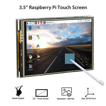 Elecrow Aveņu Pi 3 Displejs 3.5 collu 480*320 TFT Touch Screen 16-bitu Krāsu pix LCD Modulis Aveņu pi Modeļa B+/2B/3B