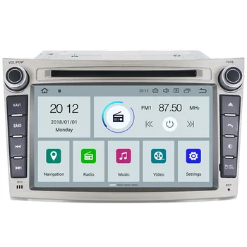 Auto Multimedia Player Par Subaru Legacy Outback Android Radio Kasešu Diktofonu, 2009 - DVD GPS Navi Galvas Vienības autoradio