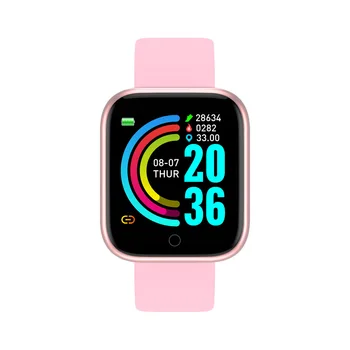 Smart Skatīties Vīrieši Sievietes Smartwatch Android, IOS Elektronika Smart Pulkstenis Fitnesa Tracker Silikona Bluetooth Smart-skatīties