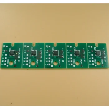 Stabilas kvalitātes pastāvīgu FPG chip for Roland pigmenta tinte čipu BK, C, M, Y 4 krāsas per set