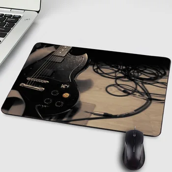 Foršs Raksts par Mūzikas Cienītājs Amatieru Ģitāra Attēlus, peles paliktnis Datora Mini Datoru, Notebook Tabllt Spēlētājs Gaming Mouse Pad Paklājiņš