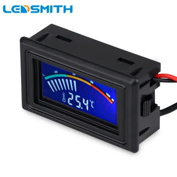 LEDSMITH LCD Digitālo Rādītāju, Termometrs-50-110.C Datoru Šasijas Automašīnas Ūdens Temperatūras Mērītājs C/F Katlu un Gaisa Kondicionēšanas