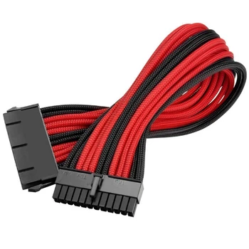 Pamata Extension Cable Kit - Jauktu Krāsu Piedurknēm 24Pin ATX, EPS 4+4Pin, PCI-E 6+2Pin, PCI-E 6Pin Strāvas pagarinātāja Kabelis