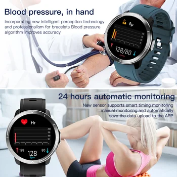 M18 PLUS Vīriešu un Sieviešu Uzņēmējdarbības Smart Pulksteņi EKG PPG Ķermeņa Temperatūra Ziņu Tālruni Atgādinājums Asins Skābekļa asinsspiediens, sirdsdarbība