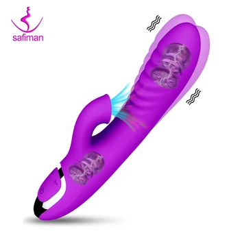 AV Vibrators seksa rotaļlietas sievieti Pieaugušo Dzelksnis Klitora Sūcējs Stimulators G spot Vibrējošo Dildo Sieviešu Maksts Masturbator