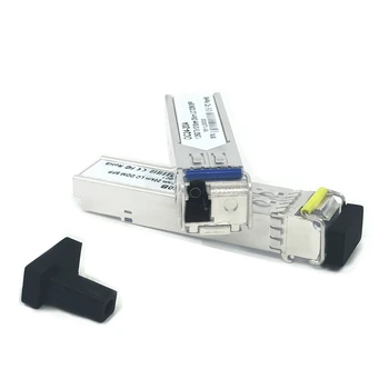 LC SFP optisko moduli 1,25 G LC 20KM 1310/1550nm 5 pāriem Vienu Fiber SFP Optiskais Modulis Raiduztvērēju PAR ONU OLT