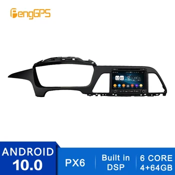 Android 10.0 DVD Atskaņotāju Hyundai Sonata. Gadam~2017 Touchscreen Multimediju GPS Navigācijas Headunit Radio Carplay PX6 Bluetooth