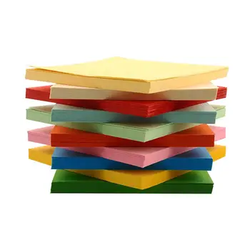 100Pc 15cm Origami Kvadrātveida Papīra Double Sided Krāsas Amatniecības DIY Krāsains Scrapbooking Jaunā rokas Lējuma Papīrs Sajauc krāsu Papīra