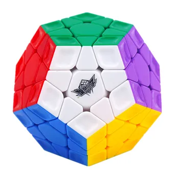 Ciklona Zēns Varavīksnes Megaminx 3x3 Stickerless 12 Teica Megaminxeds 3Layers Ātrums Cube Profesionālās Cubo Magico Puzzle Rotaļlietas