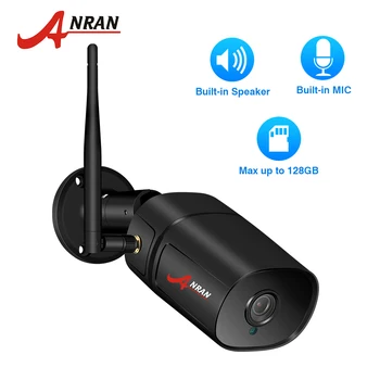 ANRAN 2.0 MP IP Kameru Wi-fi Āra Ūdensizturīgs HD Video Novērošanas Drošības Kamera Iebūvēts SD Kartes Slots, Wifi, Kamera, 1080P